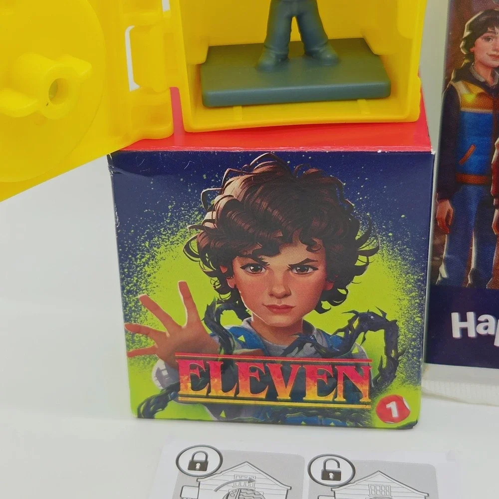McDonalds 2026 Netflix Stranger Things Eleven Figure Happy Meal Stickers Book